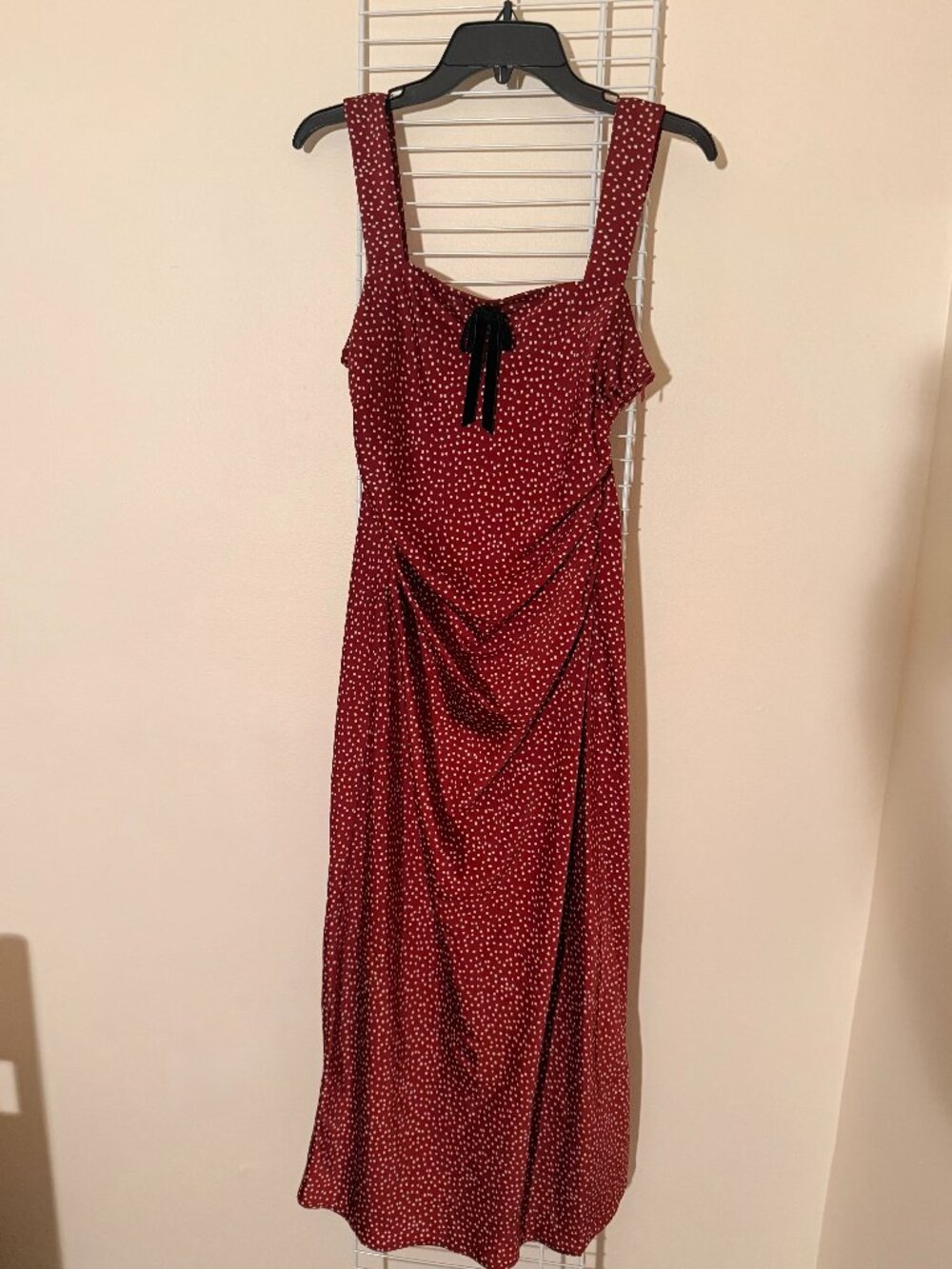 WAYF Small Polka Dot Dress